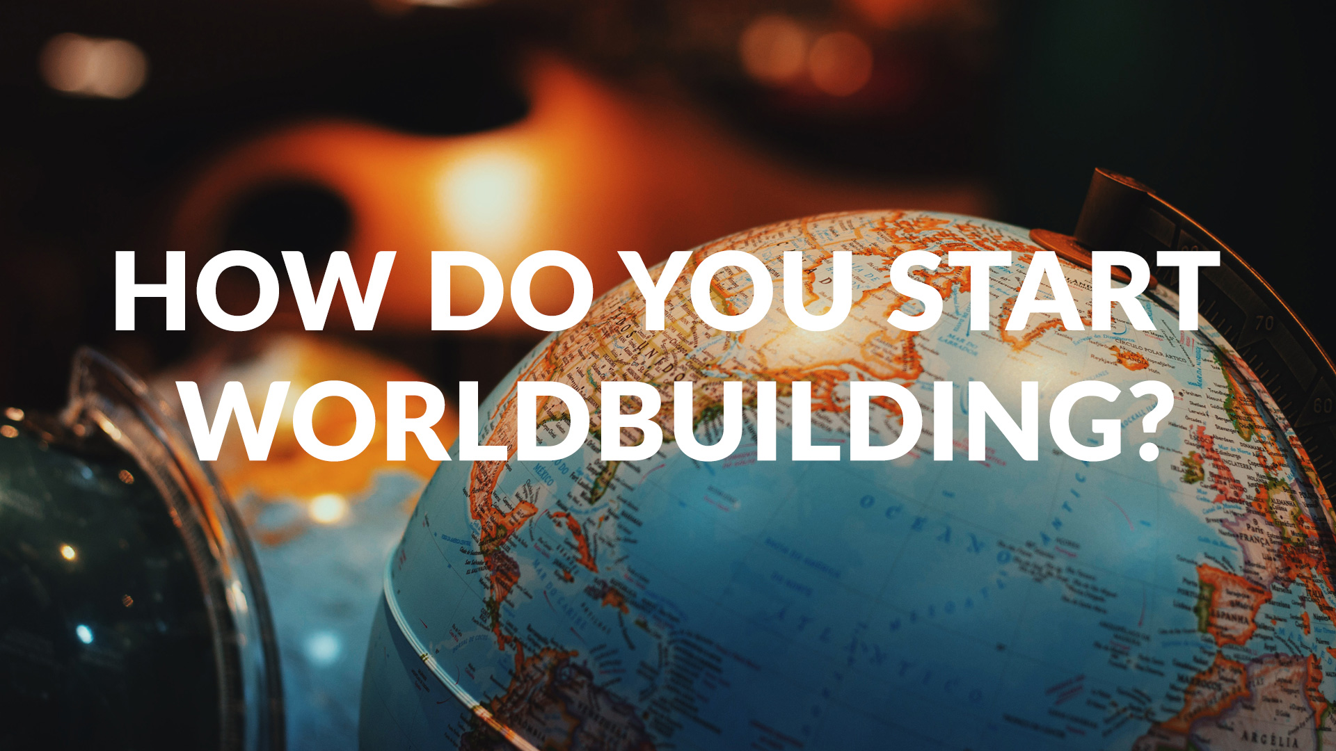 An image of a map showing the text “how do you start world building”
